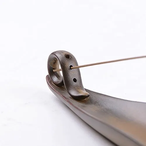Djiale Incense Stick Holder Ceramic Incense Burner with Ash Catcher