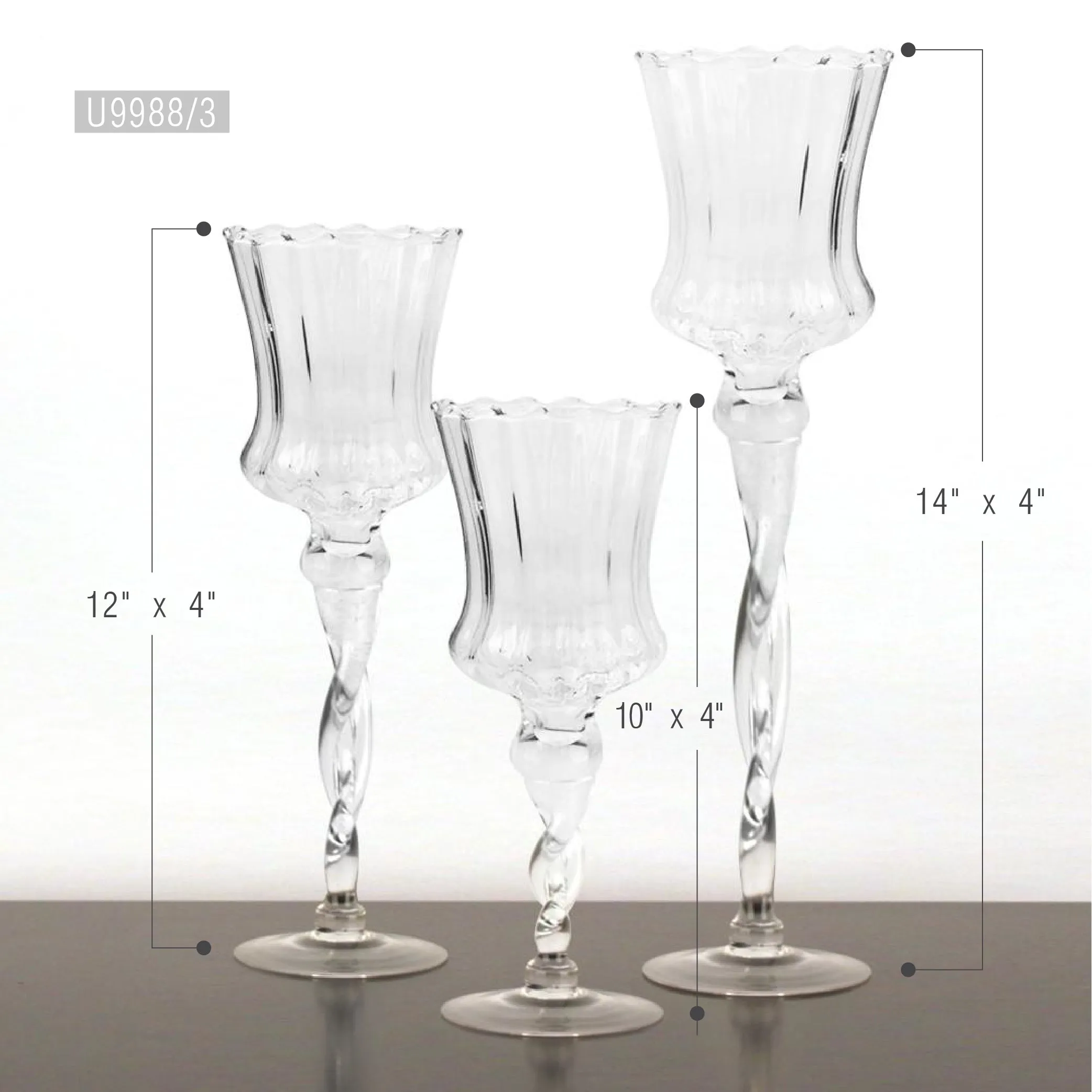 Regal Votive Candle Holder Set